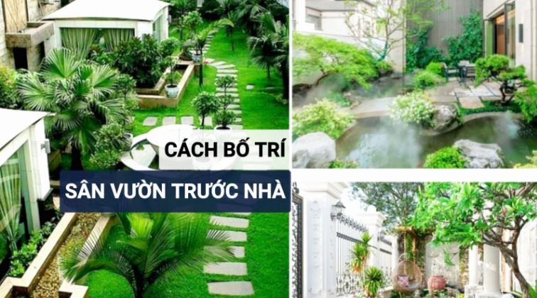 Cách thiết kế sân vườn trước nhà hợp theo phong thủy